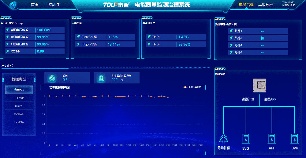 電能質(zhì)量在線監(jiān)測系統(tǒng)PQMsys-800